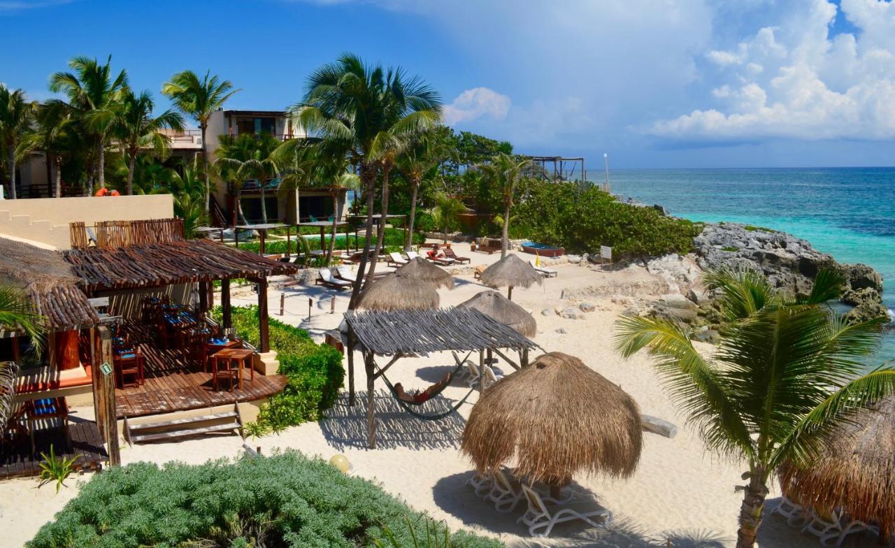 Hotel Piedra Escondida Tulum Exterior foto
