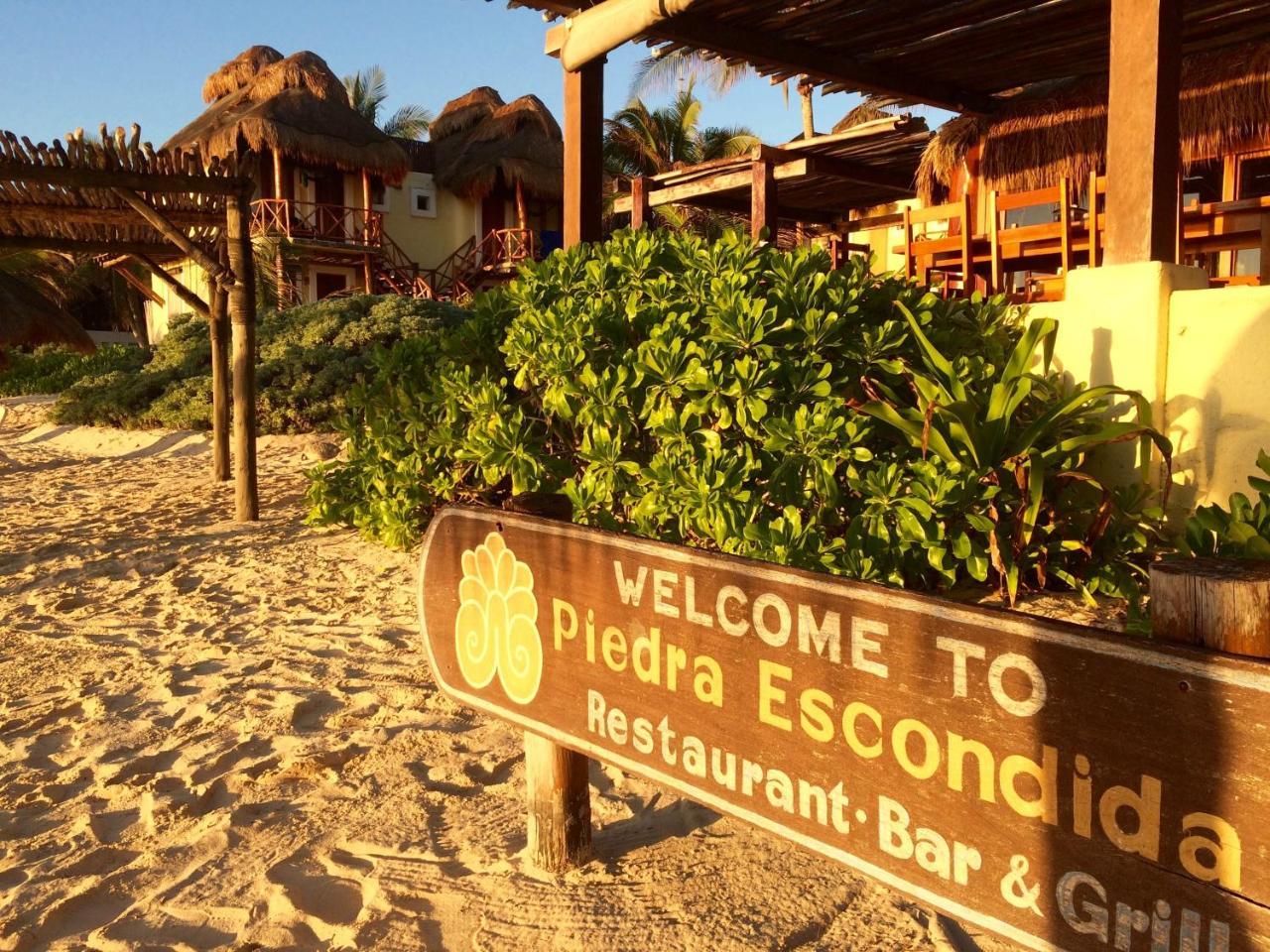 Hotel Piedra Escondida Tulum Exterior foto