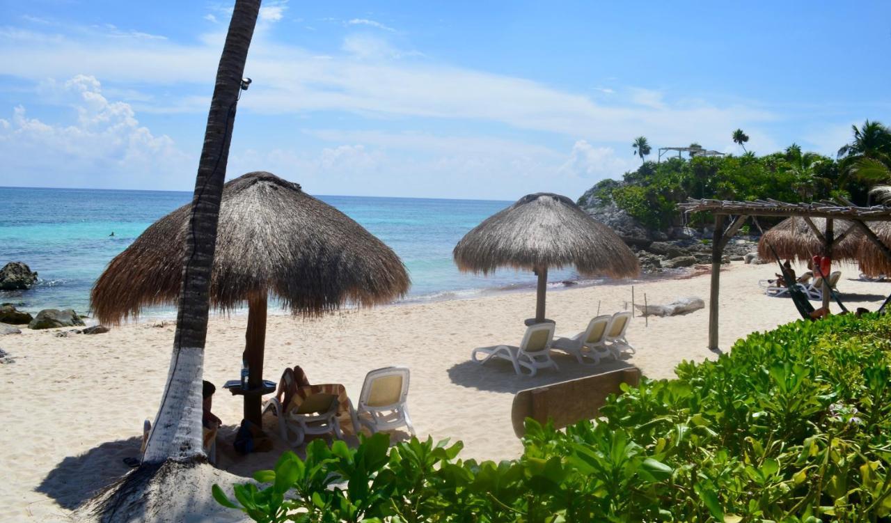 Hotel Piedra Escondida Tulum Exterior foto