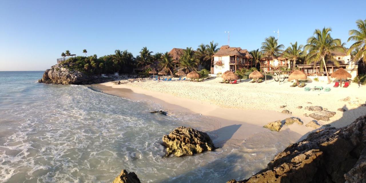Hotel Piedra Escondida Tulum Exterior foto