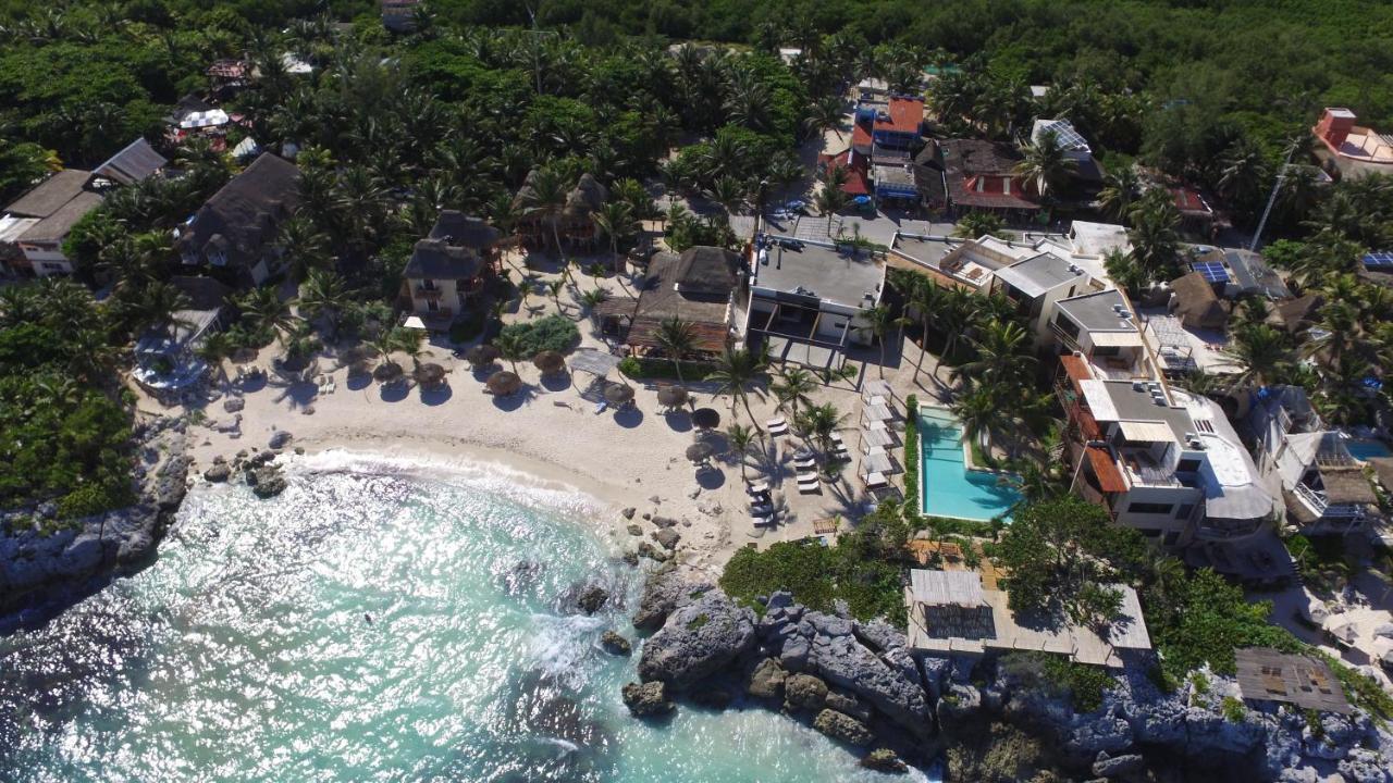 Hotel Piedra Escondida Tulum Exterior foto