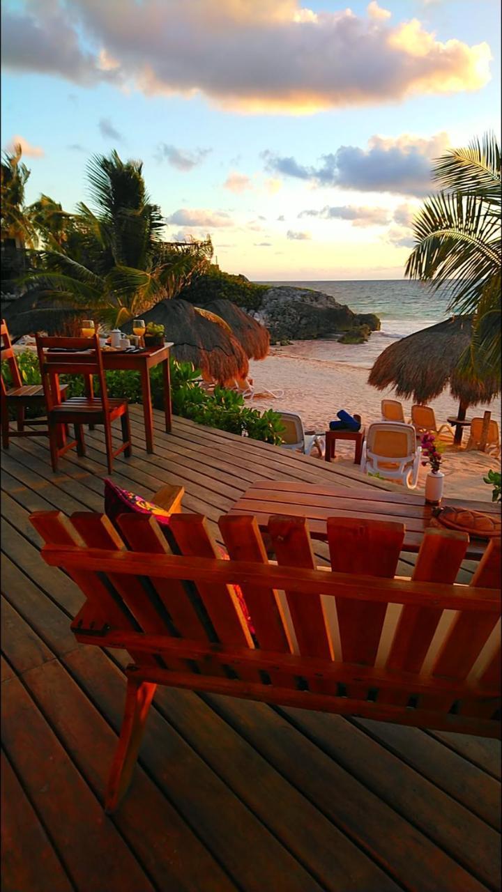 Hotel Piedra Escondida Tulum Exterior foto