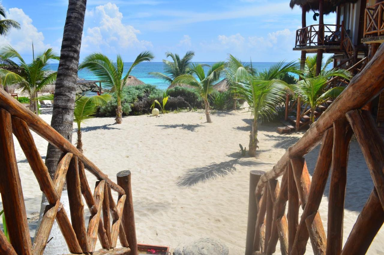Hotel Piedra Escondida Tulum Exterior foto